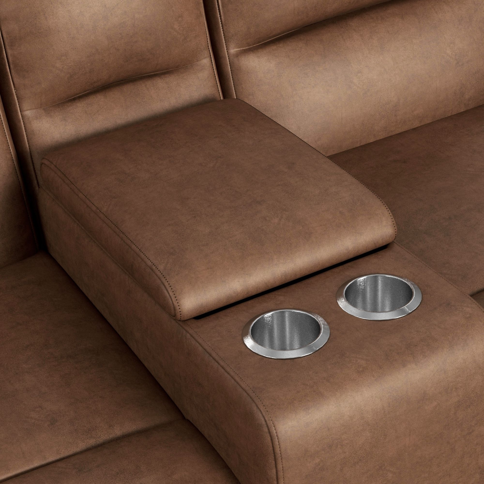 Elements International Avanti 3-Piece Living Room Set