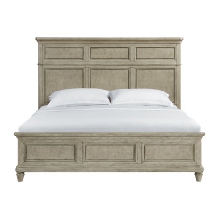 King Panel Bed