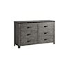 Elements Wade 6-Drawer Youth Dresser 