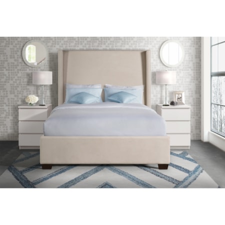 King Upholstered Bed