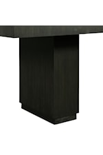 Elements International Donovan Transitional Rectangular Dining Table with Removable Leaf