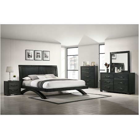 4-Piece Twin Panel Bedroom Set