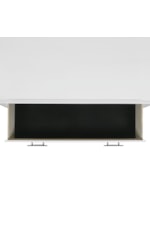 Elements International Moondance Transitional Dresser and Mirror Set with LED Lights