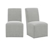 Elements Nero Upholstered Side Chair Set