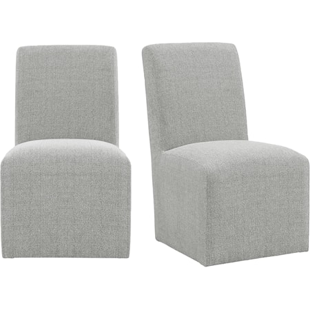 Upholstered Side Chair Set