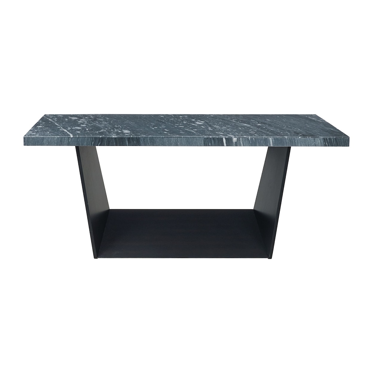 Elements International Beckley Dining Table with Marble Top