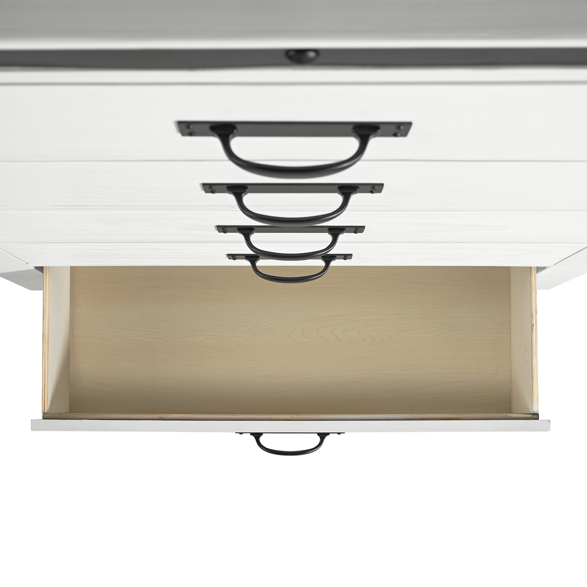 Elements International Wade 3-Piece Full Platform Storage Bedroom Set