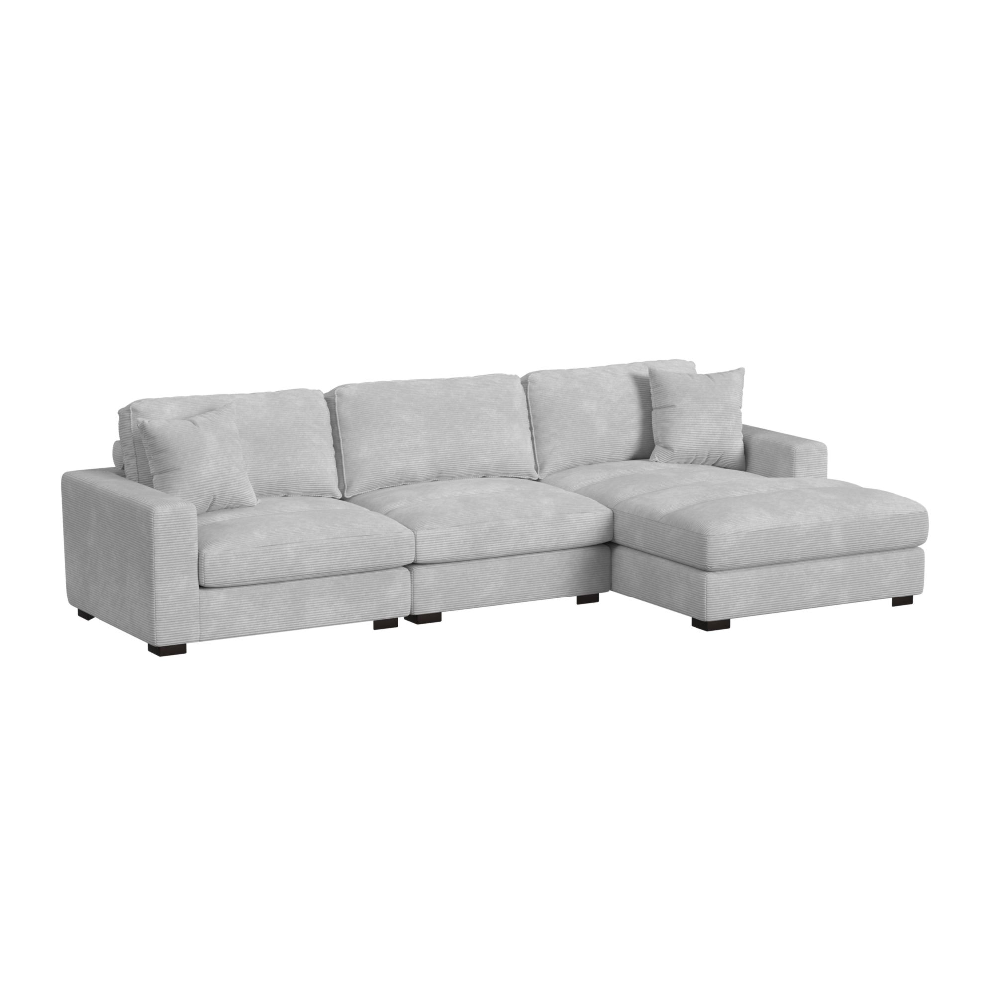 Elements International Arizona Arizona Modular 3Pc Sectional