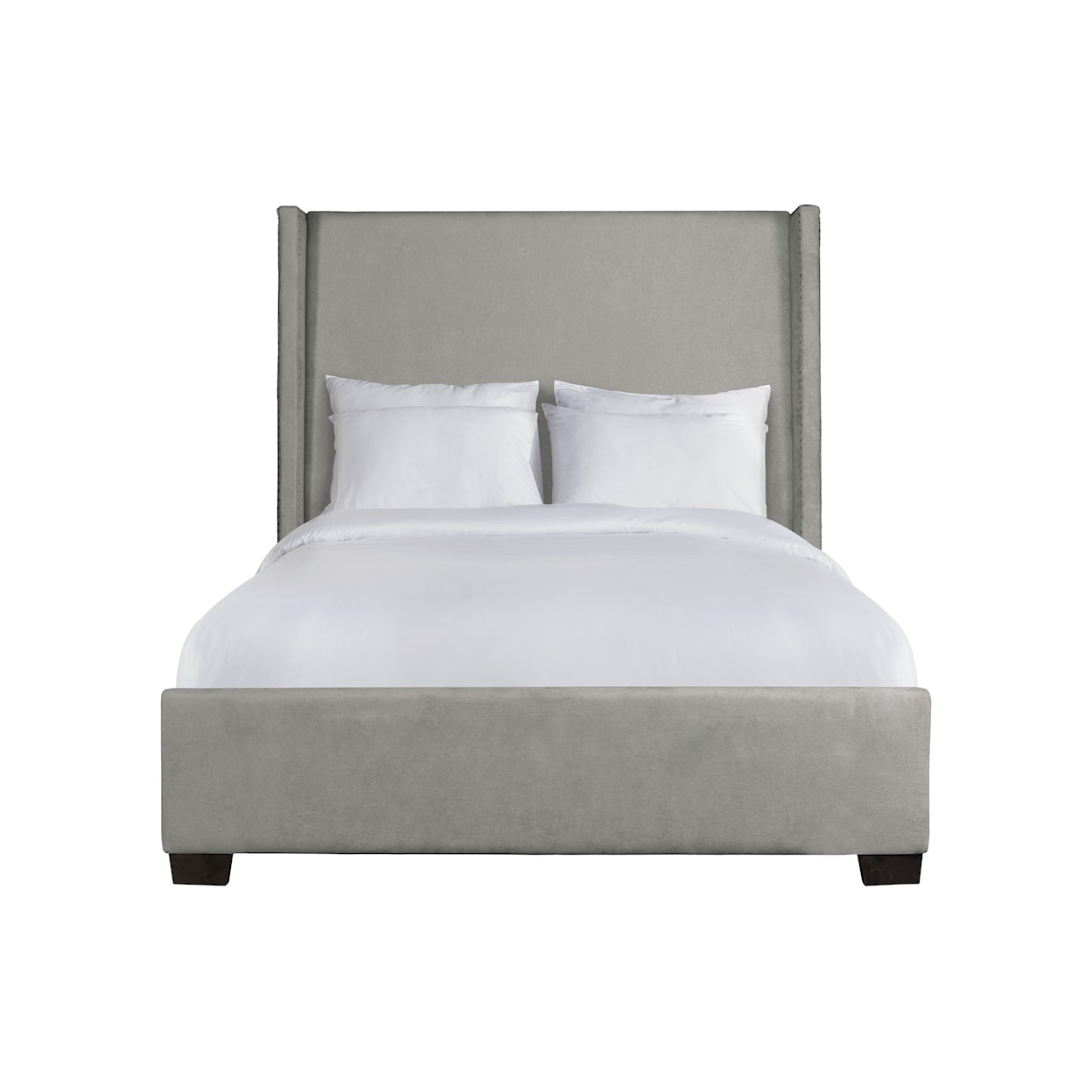 Elements International Magnolia Queen Upholstered Bed