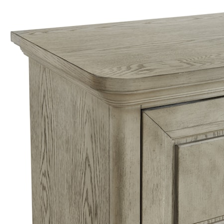 5-Drawer Door Chest