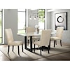 Elements International Felicia Dining Table