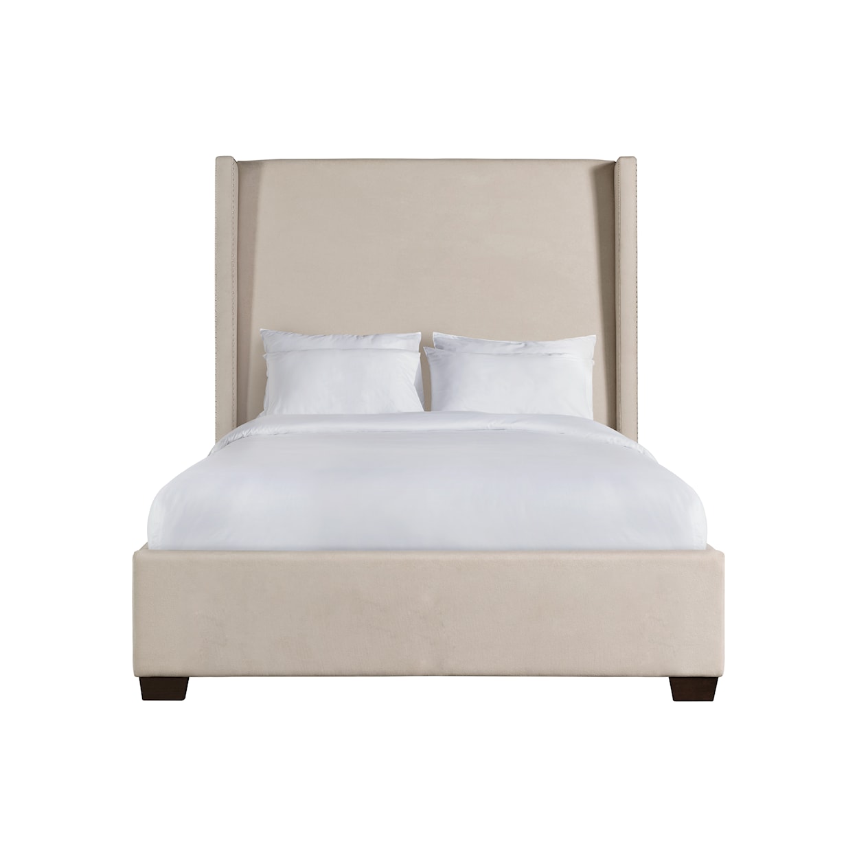 Elements International Magnolia Queen Upholstered Bed