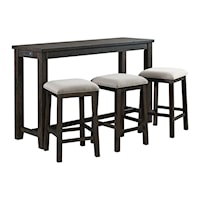 Stone Multipurpose Bar Table Set