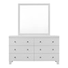 Elements International Belinda Dresser and Mirror Set