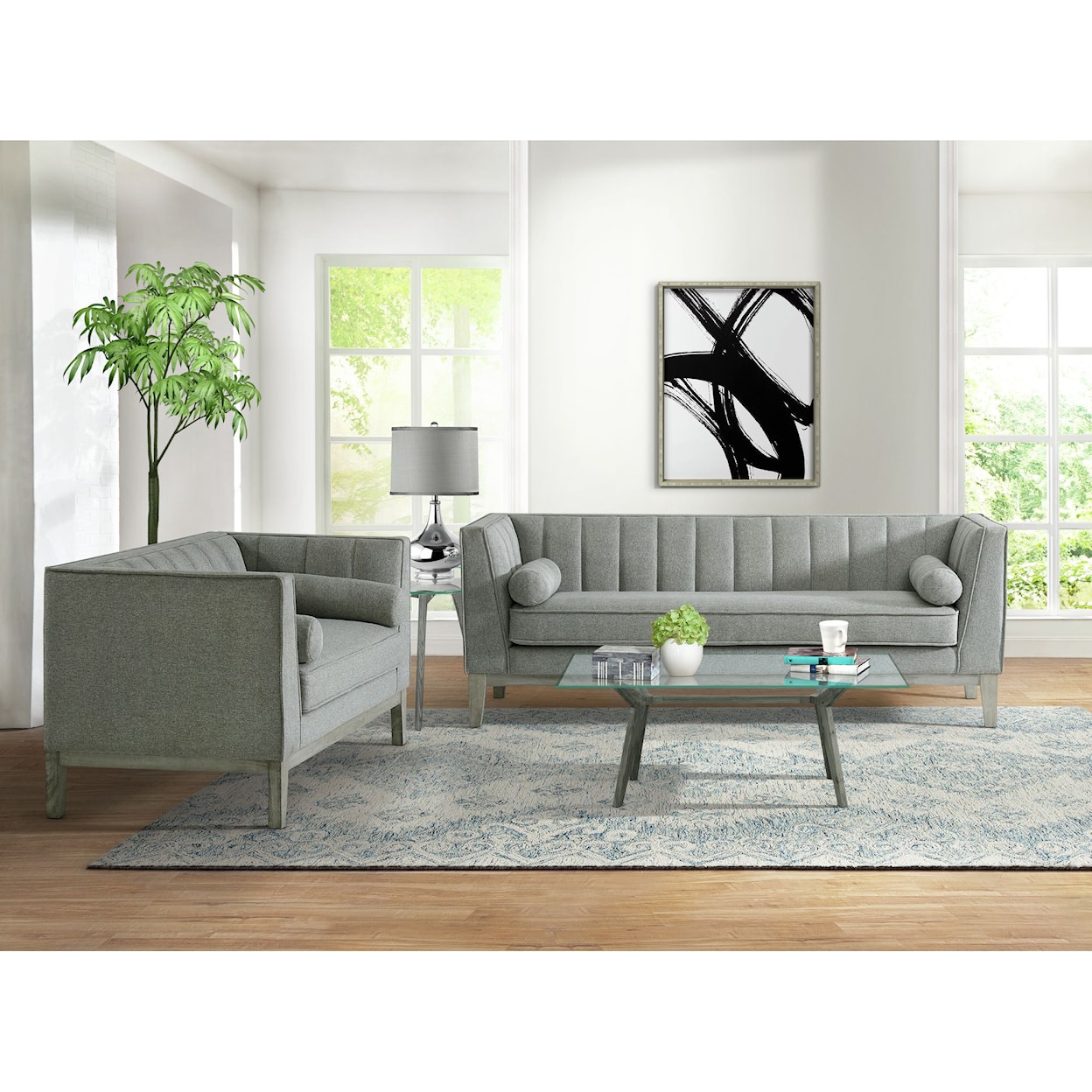 Elements International Cannes Stationary Living Room Groups