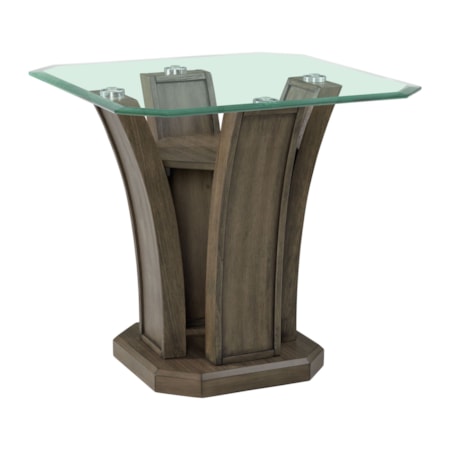 Square End Table