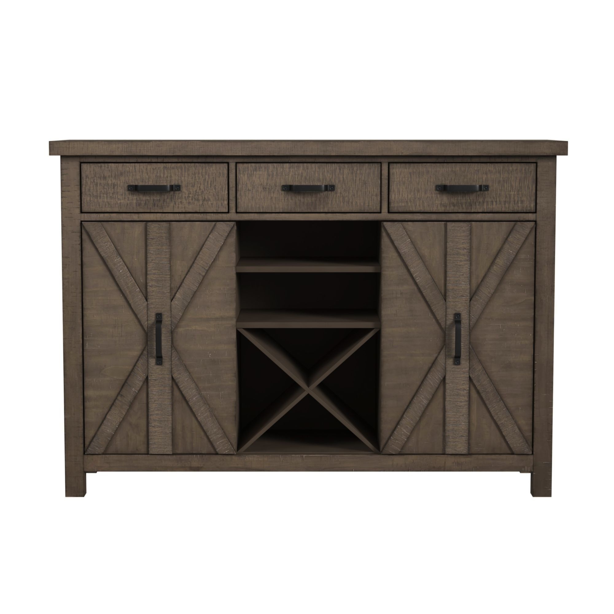 60" Two-Door Server w/Felt-Lined Drawers