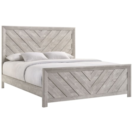 King Panel Bed