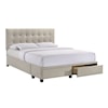 Elements International Hacienda Queen Storage Bed