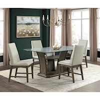 Transitional Dining Room Set