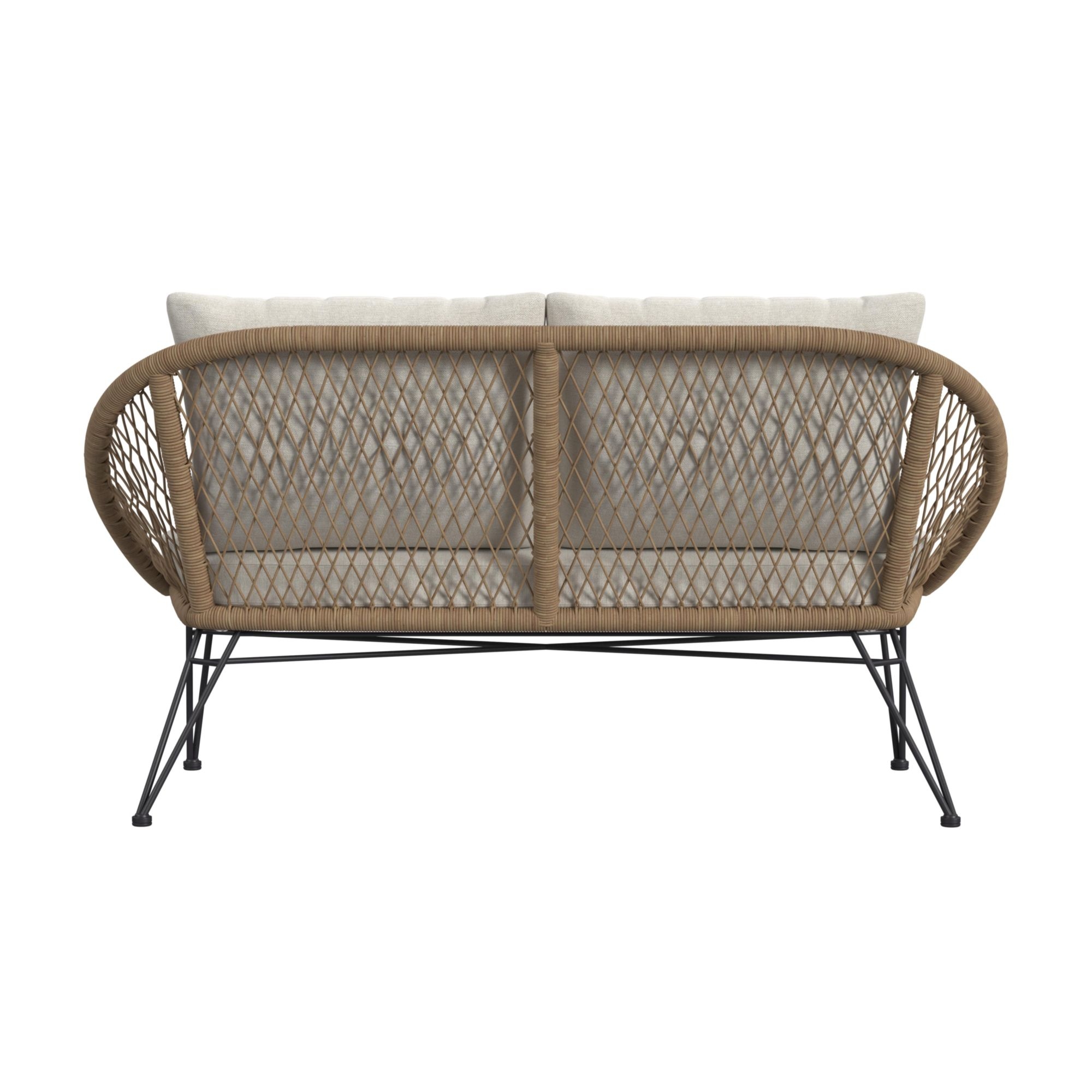 Elements International Grace Outdoor Seating 4Pc Set