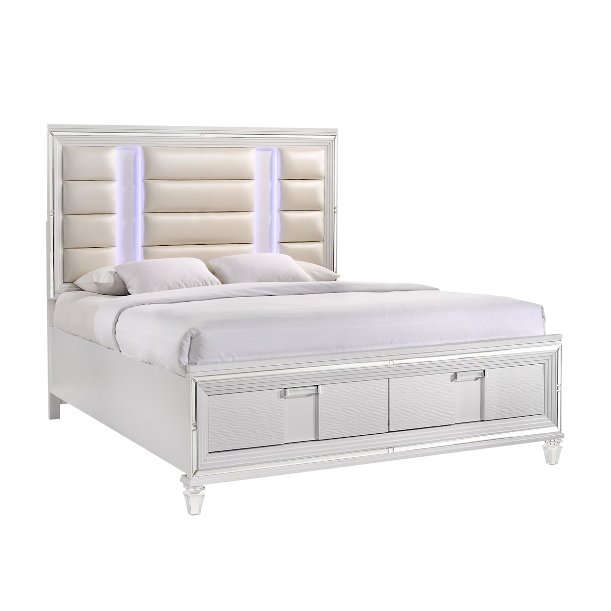 Elements International Twenty Nine 4-Piece King Bedroom Set