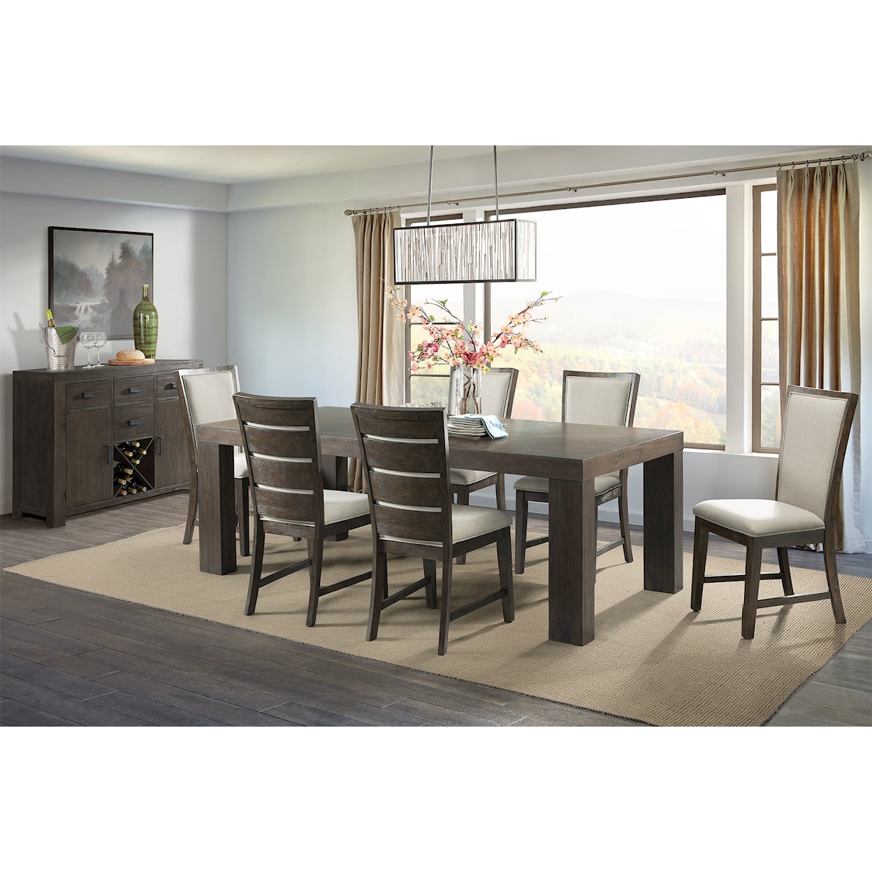 Elements Grady 7-Piece Dining Room Set