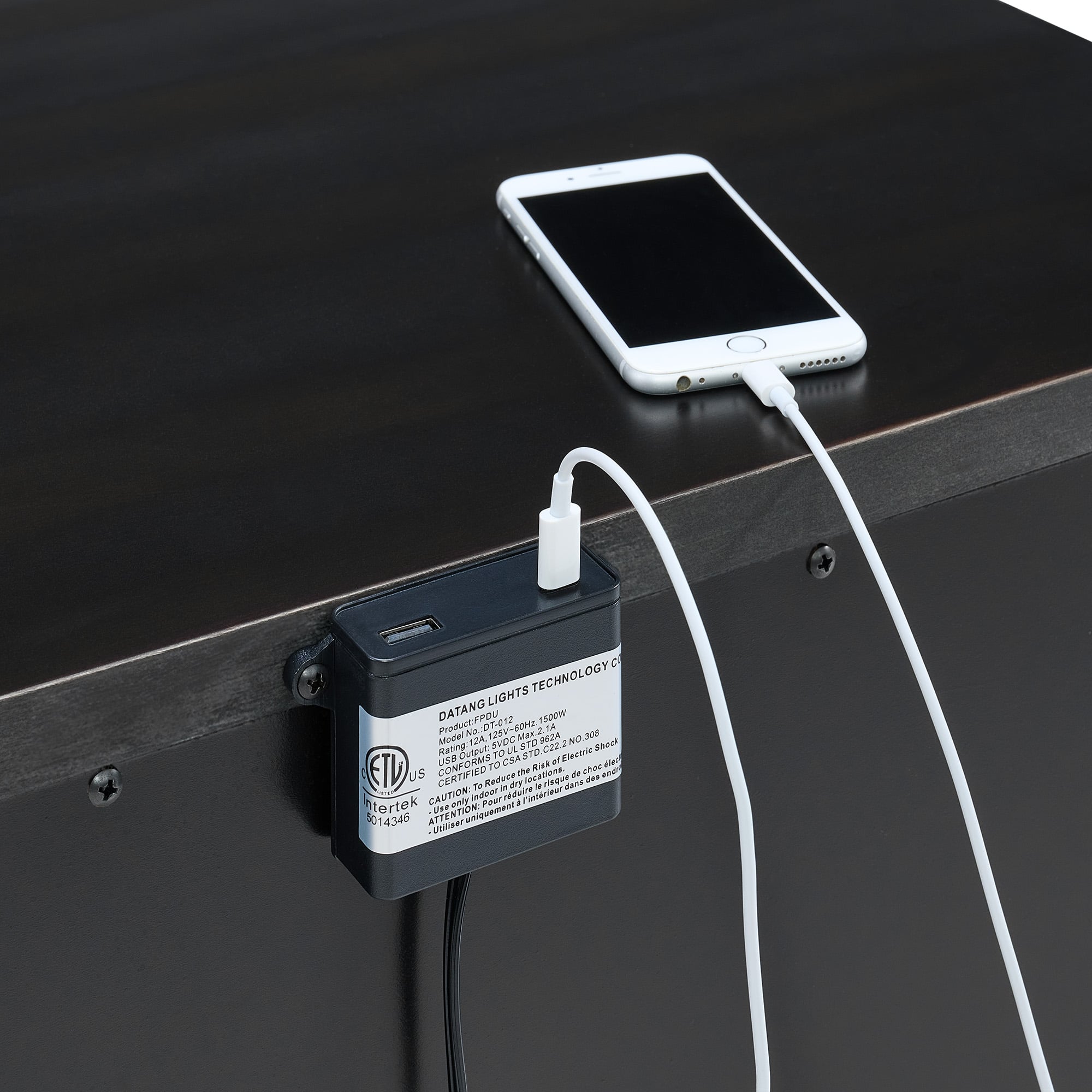 Elements International Bridgestone Nightstand