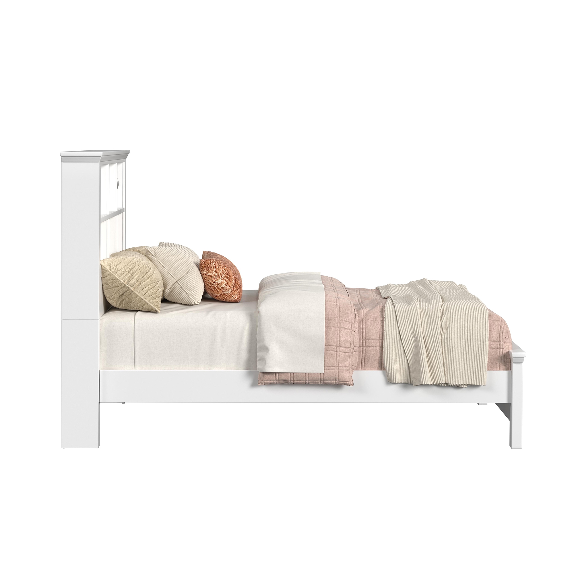 Elements International Hampton Kids Full Bookcase Bed