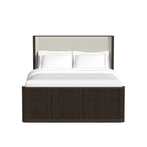 Contemporary Upholstered Queen Bed