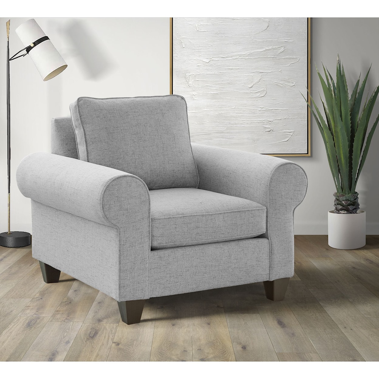 Elements 705 Accent Chair with Rolled Arms