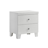 LINDA WHITE NIGHTSTAND |