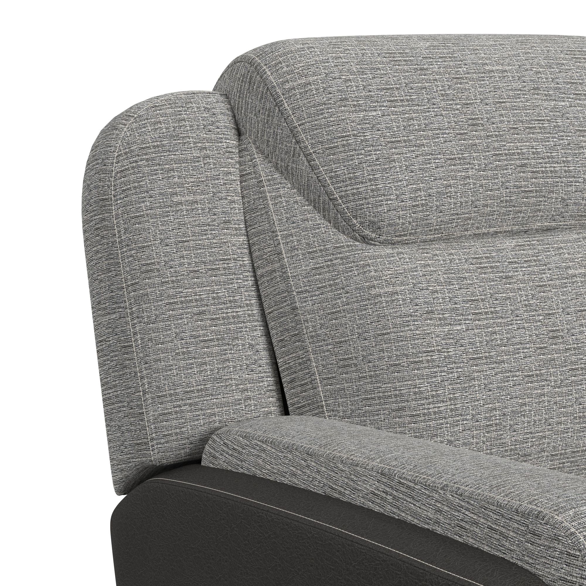 Elements International hornet Hornet Motion Sofa In Rancho Grey