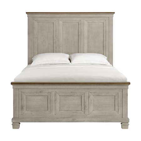 Queen Panel Bed