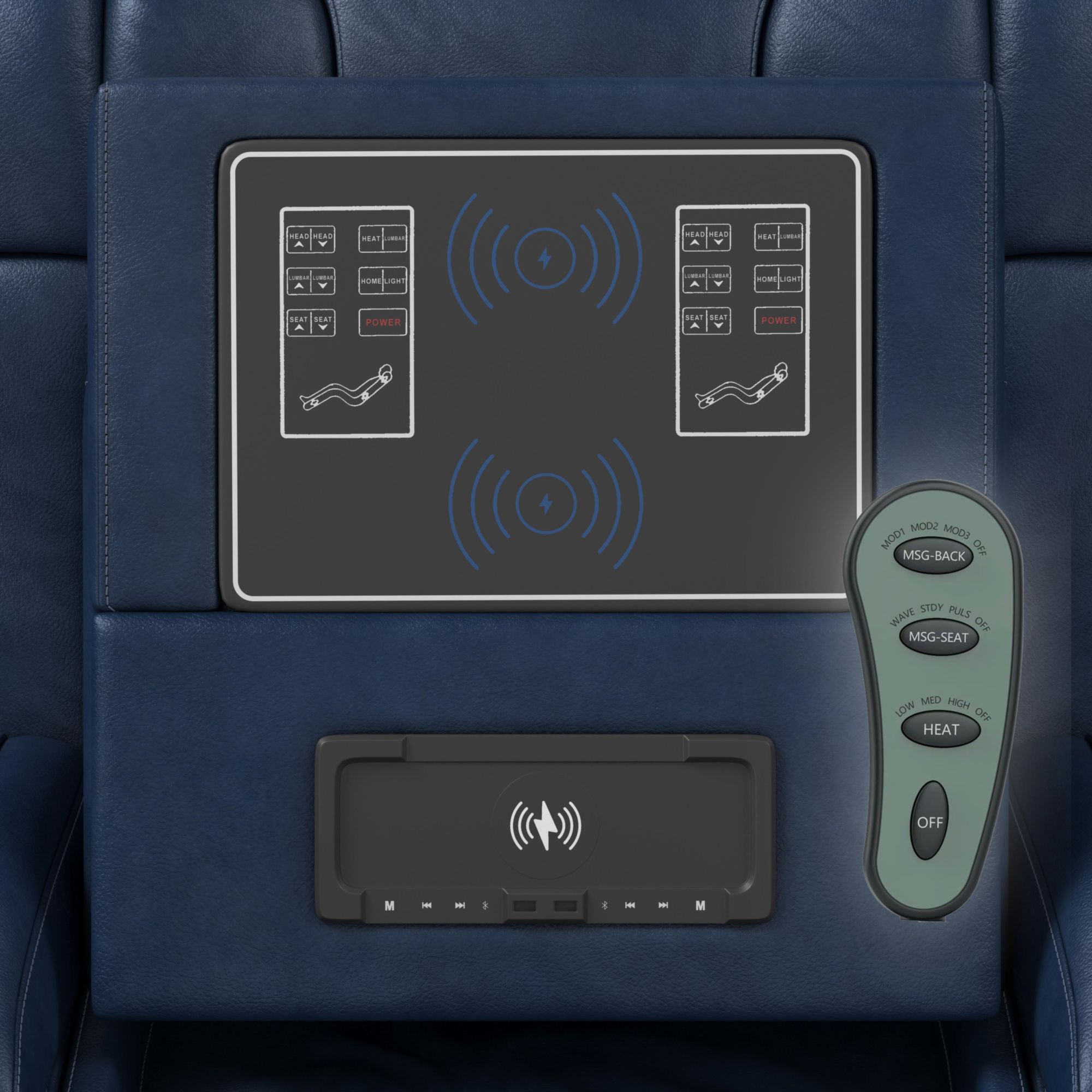 Elements International Phantom P3 Sofa