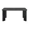 Elements International Bellino BELLINO BLACK DINING TABLE |