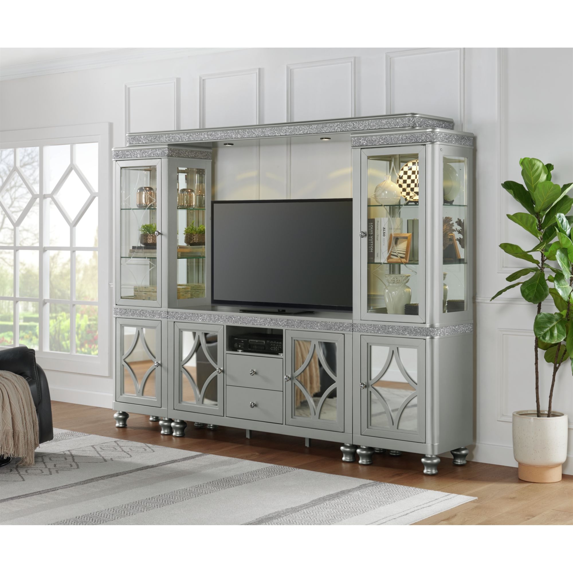 Elements International Avril 60" TV Stand