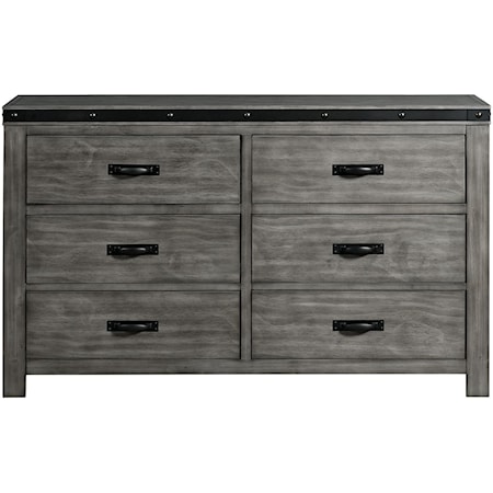 6-Drawer Youth Dresser 