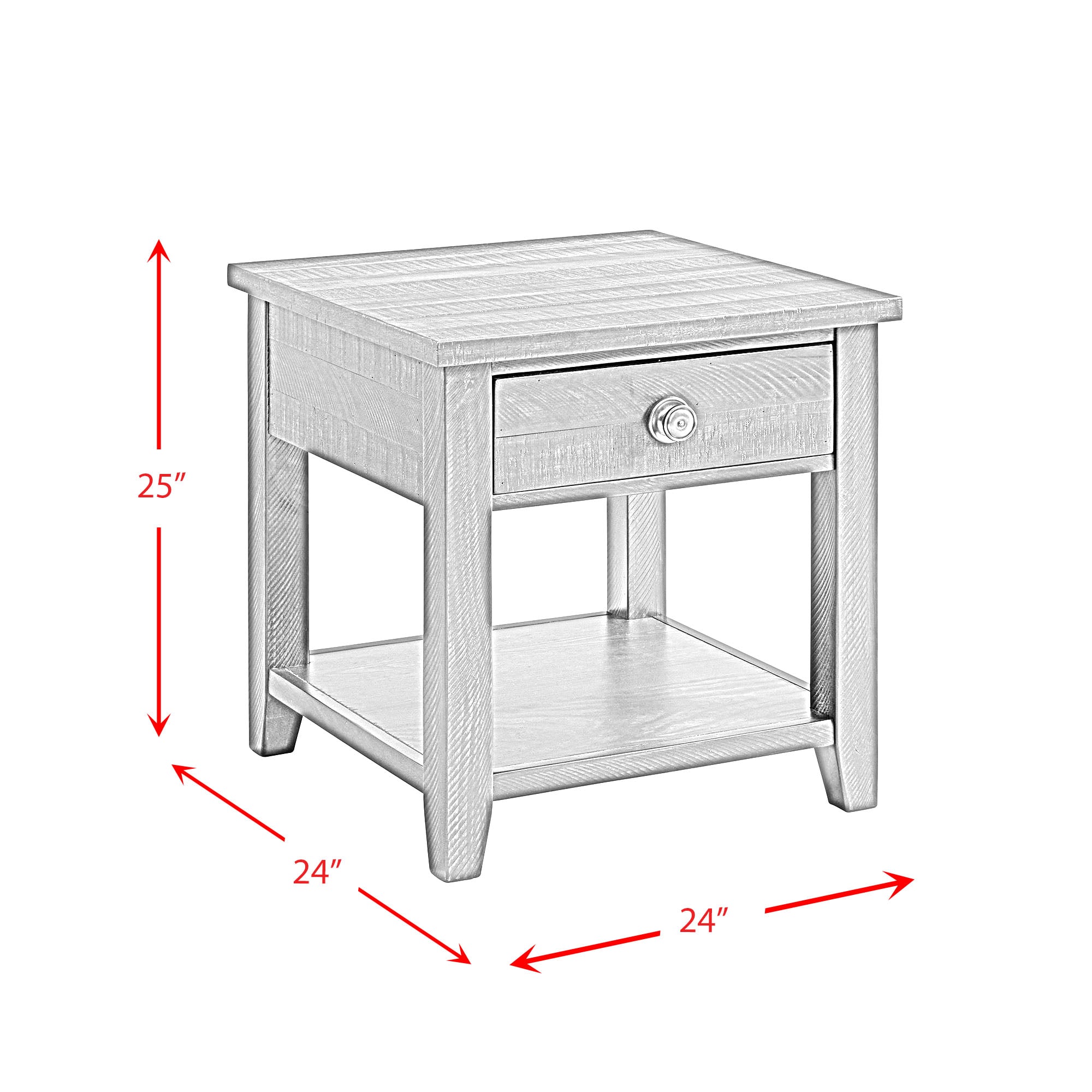 Elements International Kendyl End Table