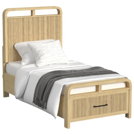 RILEY NATURAL TWIN BED |