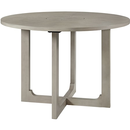 Round Counter Height Table w/ Lazy Susan