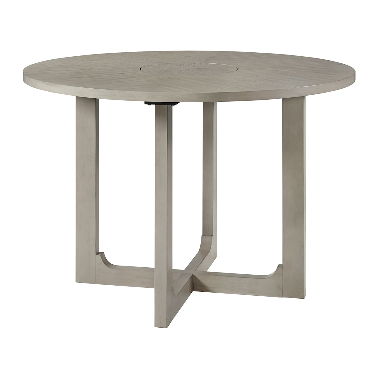 Elements Marly Round Counter Height Table w/ Lazy Susan
