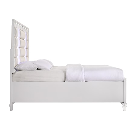 King Bed White