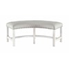 Elements Condesa Round Upholstered Dining Bench