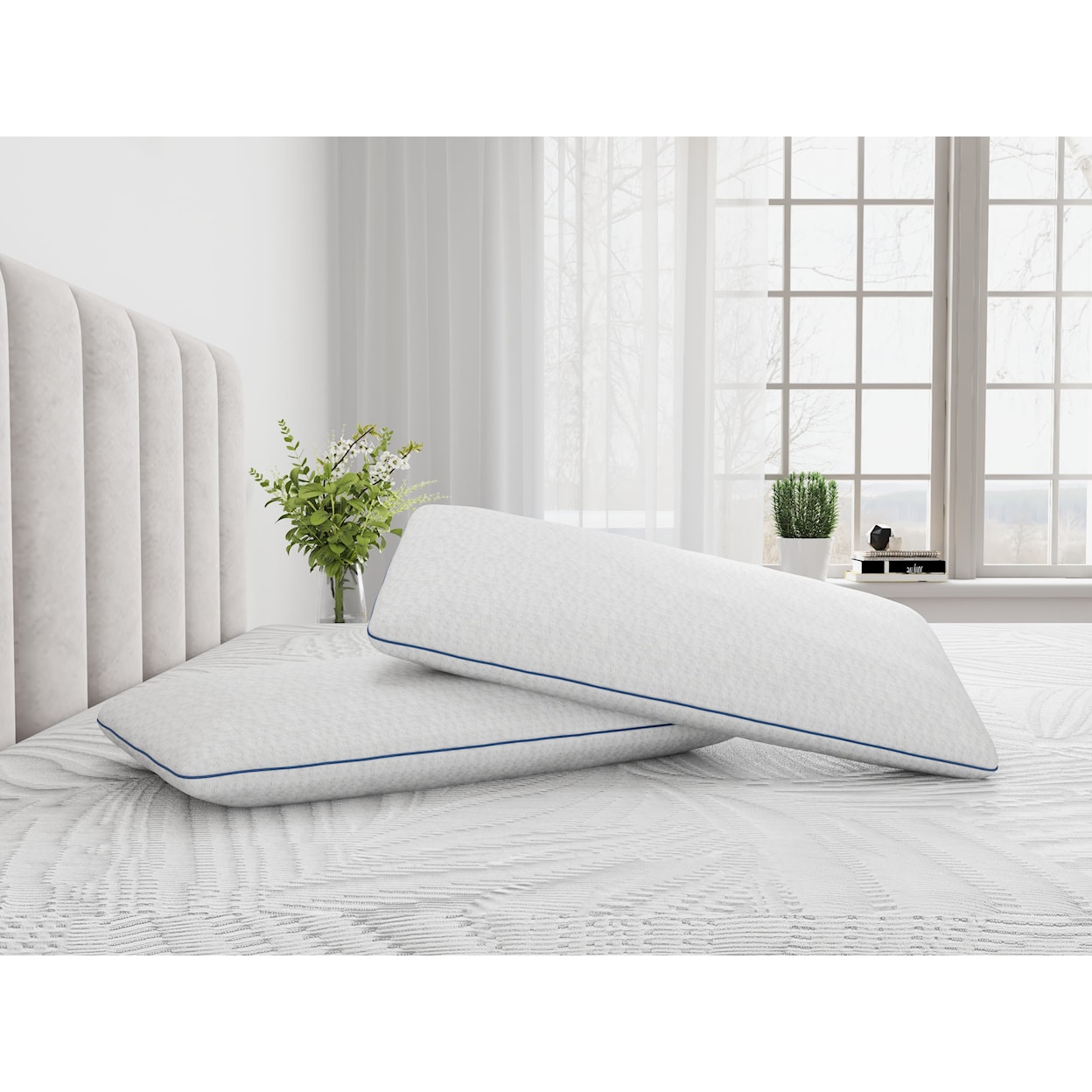 Elements International Sleep GEL MEMORY COOL FOAM PILLOW |