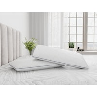 Contemporary 6-Piece Gel Memory Cool Foam Pillows