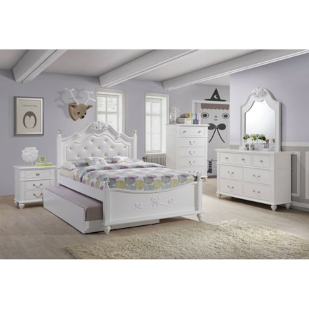 3-Piece Full Platform Bedroom Set