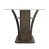 Elements International Dapper Rectangular Counter Dining Table