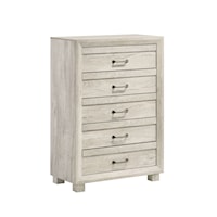 Farmhouse 5-Drawer Chest with Anti-Tip Kit