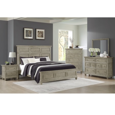 5-Piece Queen Panel Bedroom Set